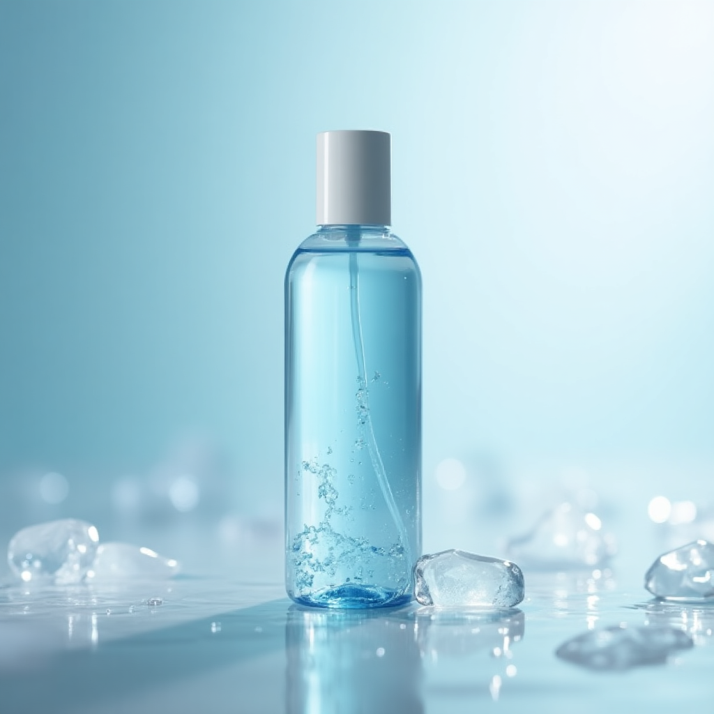 L'eau des glaciers suisses pour les soins de la peau : Hydratation pure pour les peaux sensibles et acnéiques