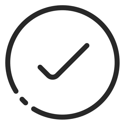 Check rounded logo