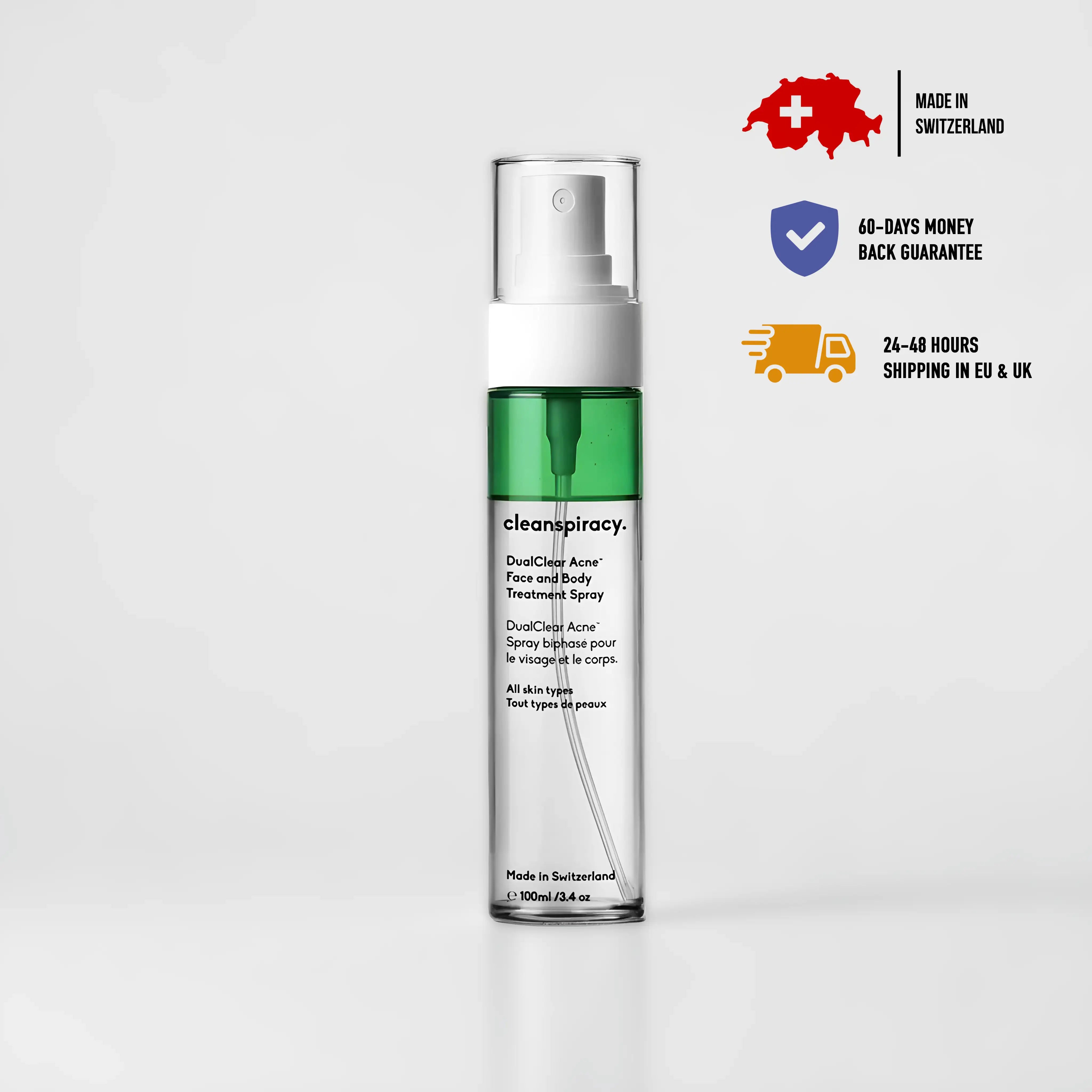 Dual-Clear Body & Face Mist